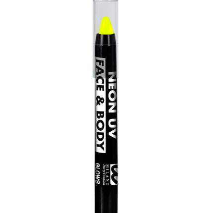 e-carnavalskleding-SYK Neon geel make-up potlood 3.5ml