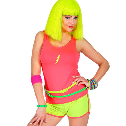 e-carnavalskleding-SYK Neon gele hotpants