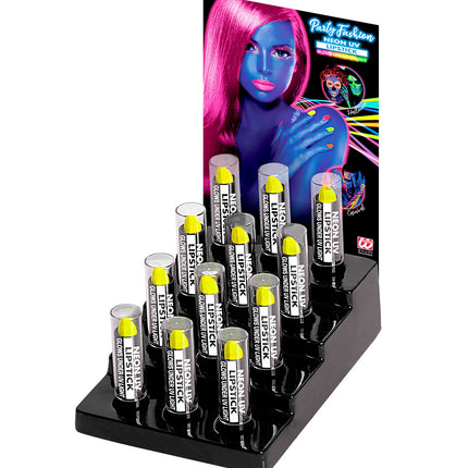 e-carnavalskleding-SYK Neon gele lippenstift 6ml