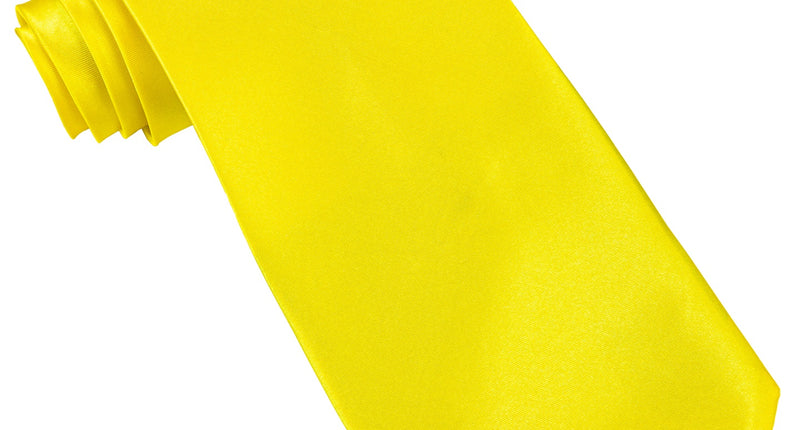 e-carnavalskleding-SYK Neon gele stropdas
