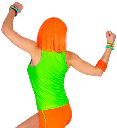 e-carnavalskleding-SYK Neon groen hemdje