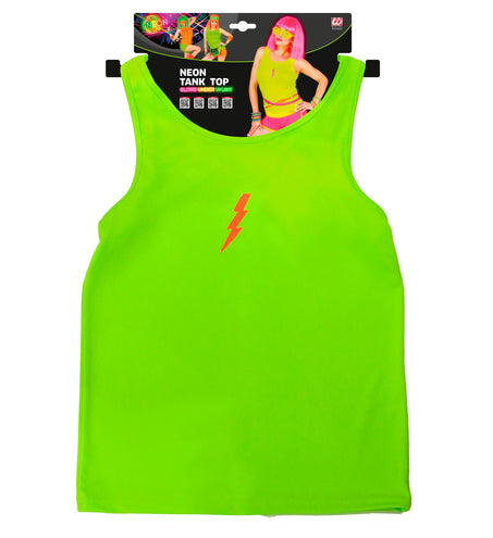 e-carnavalskleding-SYK Neon groen hemdje