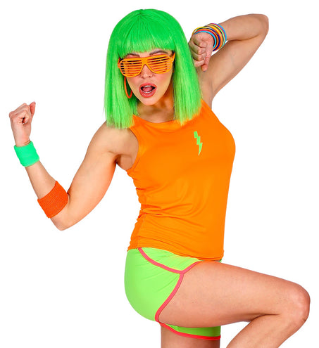 e-carnavalskleding-SYK Neon groene hotpants