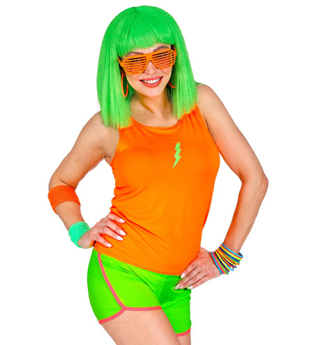 e-carnavalskleding-SYK Neon groene hotpants