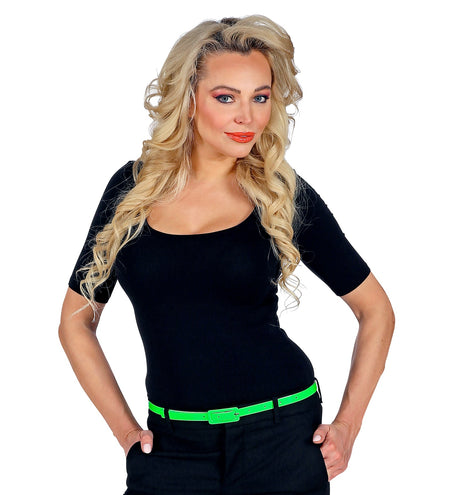 e-carnavalskleding-SYK Neon groene riem disco
