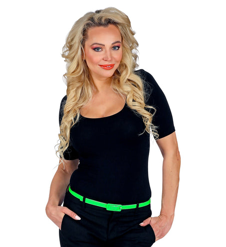 e-carnavalskleding-SYK Neon groene riem disco