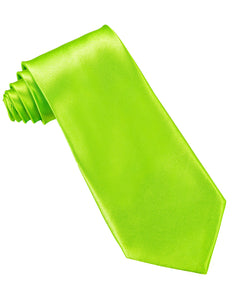 e-carnavalskleding-SYK Neon groene stropdas
