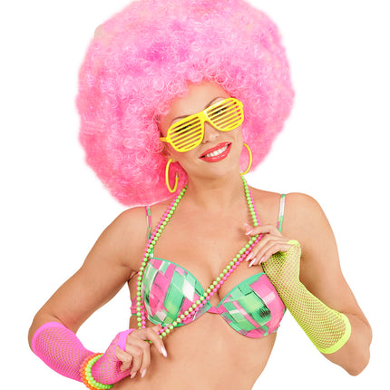 e-carnavalskleding-SYK Neon kleurige kralen armbandjes