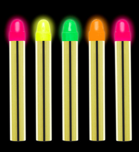 e-carnavalskleding-SYK Neon kleurige make up stiften