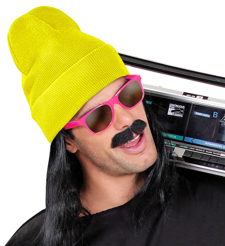 e-carnavalskleding-SYK Neon muts geel