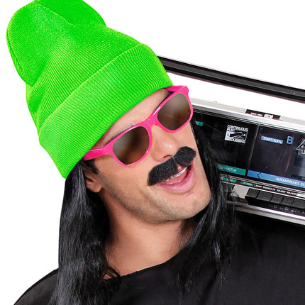e-carnavalskleding-SYK Neon muts groen