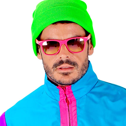 e-carnavalskleding-SYK Neon muts groen