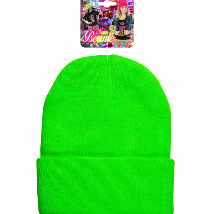 e-carnavalskleding-SYK Neon muts groen