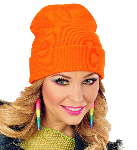 e-carnavalskleding-SYK Neon muts oranje