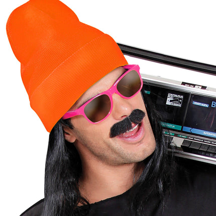 e-carnavalskleding-SYK Neon muts oranje