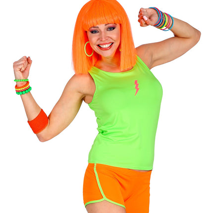 e-carnavalskleding-SYK Neon oranje hotpants