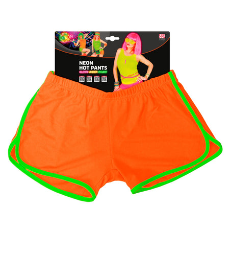 e-carnavalskleding-SYK Neon oranje hotpants