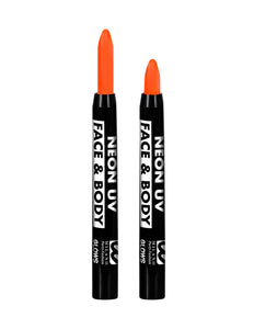 e-carnavalskleding-SYK Neon oranje make-up potlood 3.5ml