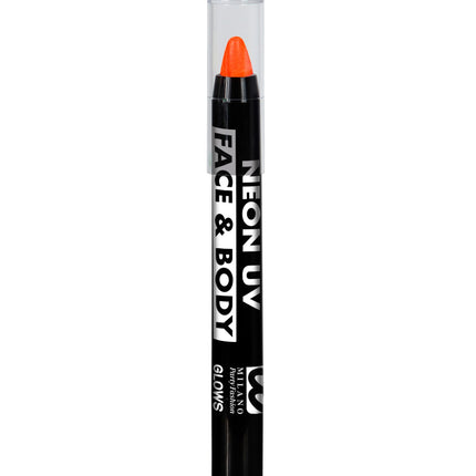 e-carnavalskleding-SYK Neon oranje make-up potlood 3.5ml
