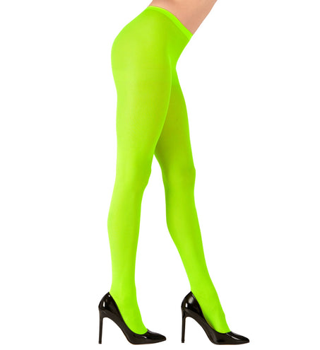 e-carnavalskleding-SYK Neon panty 40den groen
