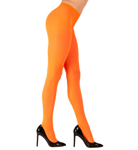 e-carnavalskleding-SYK Neon panty 40den oranje