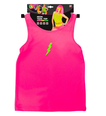e-carnavalskleding-SYK Neon roze hemdje