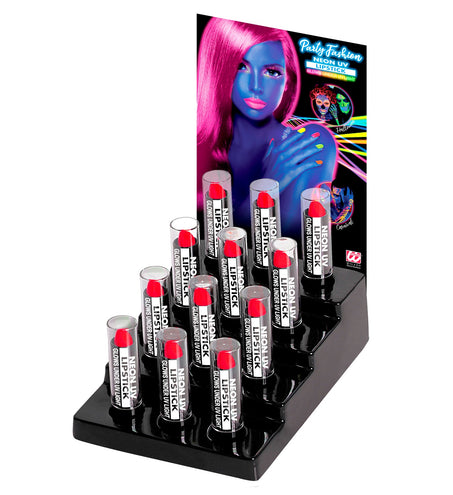e-carnavalskleding-SYK Neon roze lippenstift 6ml