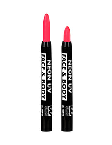 e-carnavalskleding-SYK Neon roze make-up potlood 3.5ml