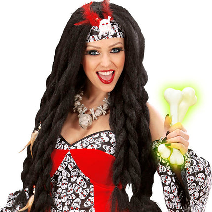 e-carnavalskleding-SYK Nep botten met licht Glow in the dark