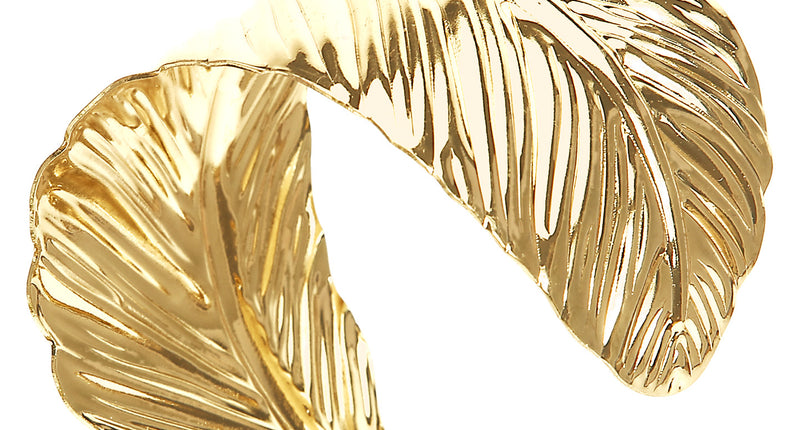 e-carnavalskleding-SYK Nep gouden blad armband