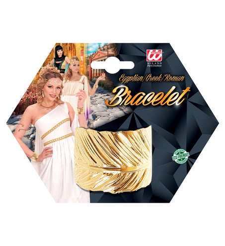e-carnavalskleding-SYK Nep gouden blad armband