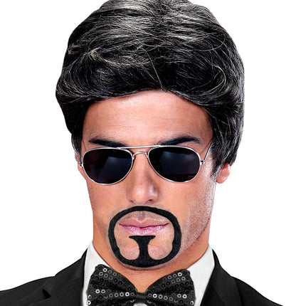 e-carnavalskleding-SYK Nep ringbaard Goatee sik
