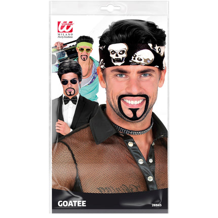 e-carnavalskleding-SYK Nep ringbaard Goatee sik
