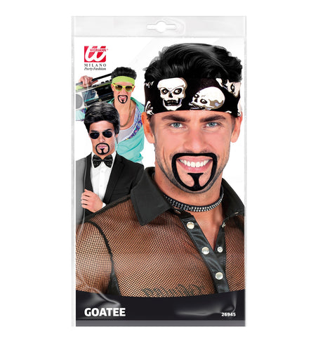 e-carnavalskleding-SYK Nep ringbaard Goatee sik
