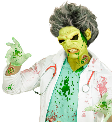 e-carnavalskleding-SYK Nep schaafwond radioactief zombie latex