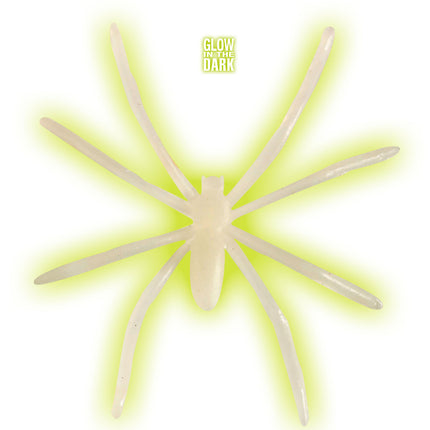 e-carnavalskleding-SYK Nep spinnen glow in the dark 42 stuks