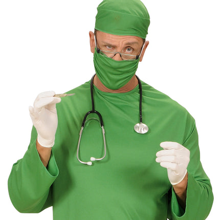 e-carnavalskleding-SYK Nep stethoscoop dokter zwart