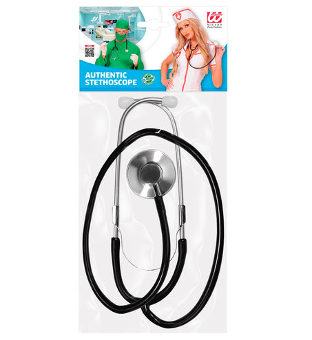 e-carnavalskleding-SYK Nep stethoscoop dokter zwart