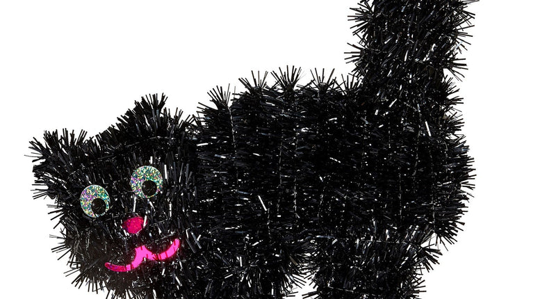 e-carnavalskleding-SYK Nep zwarte kat decoratie