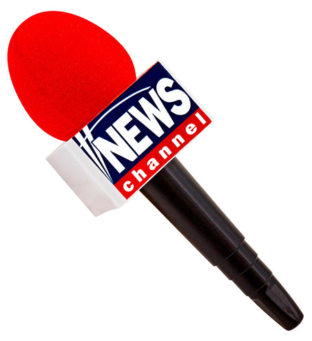 e-carnavalskleding-SYK News channel microfoon