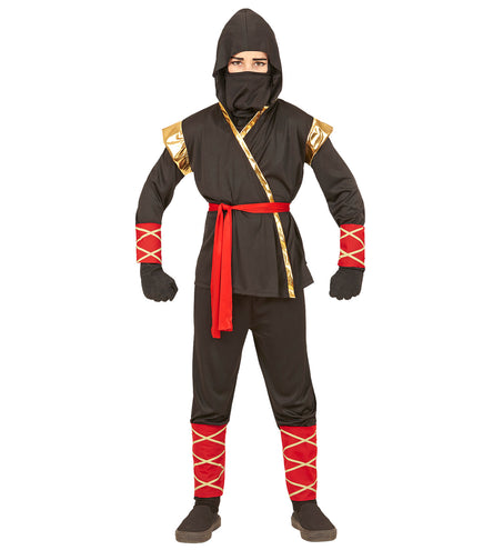 e-carnavalskleding-SYK Ninja kostuum Power kind luxe