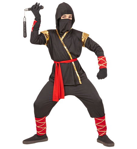 e-carnavalskleding-SYK Ninja kostuum Power kind luxe