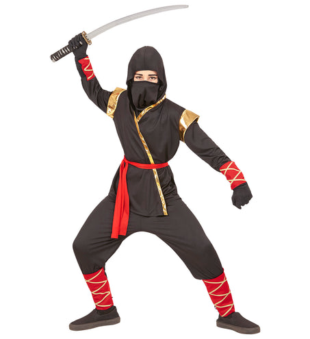e-carnavalskleding-SYK Ninja kostuum Power kind luxe