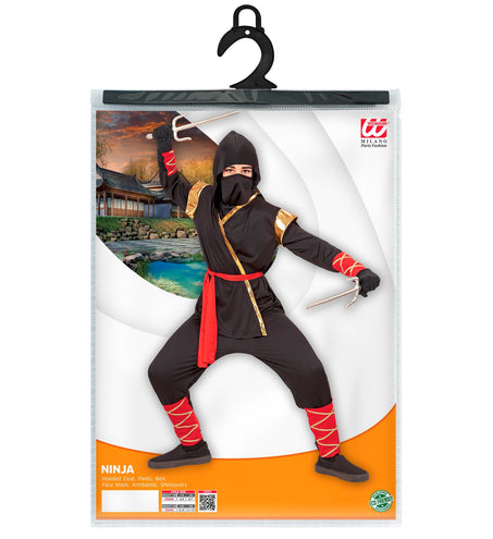 e-carnavalskleding-SYK Ninja kostuum Power kind luxe