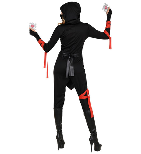 e-carnavalskleding-SYK Ninja pak dames Warrior