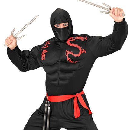 e-carnavalskleding-SYK Ninja wapens SAI