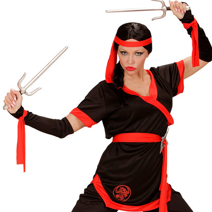 e-carnavalskleding-SYK Ninja wapens SAI