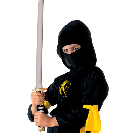 e-carnavalskleding-SYK Ninja zwaard in schede zwart