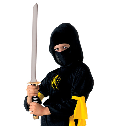 e-carnavalskleding-SYK Ninja zwaard in schede zwart
