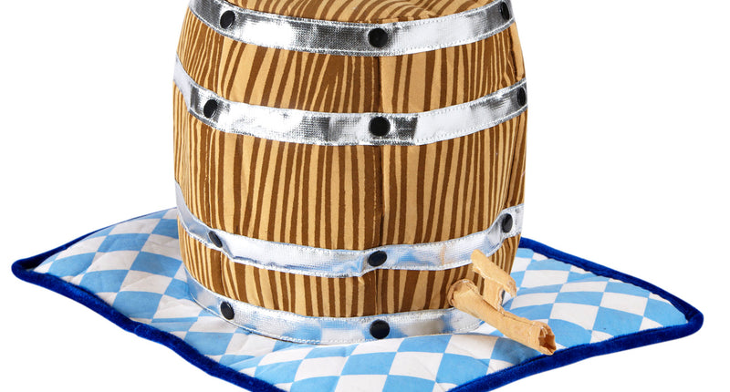 e-carnavalskleding-SYK Oktoberfest hoed biervat blau weiss